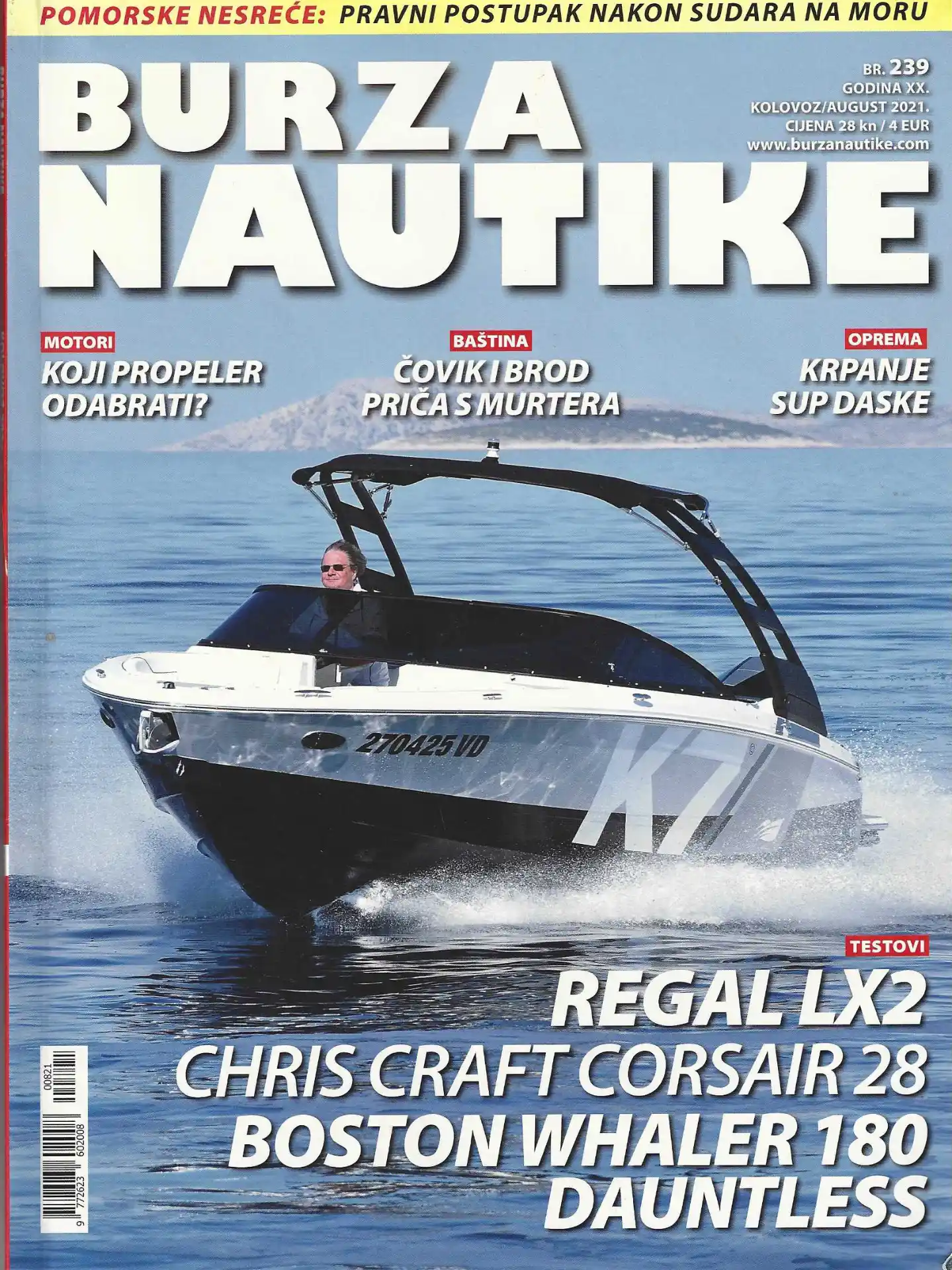 Coverstory Regal k7 Burza Nautike